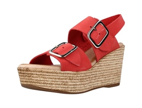 Sapatos De Mulher Chardi Tecido Vermelho (37)