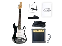 Guitarra Elétrica V Tone Esst39 Bk 4/4 Stratocaster