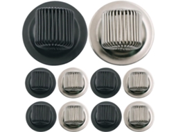 Conjunto de 12 pinos metálicos autoadesivos para caneta, suportes profissionais e duráveis para caneta com anel mola.