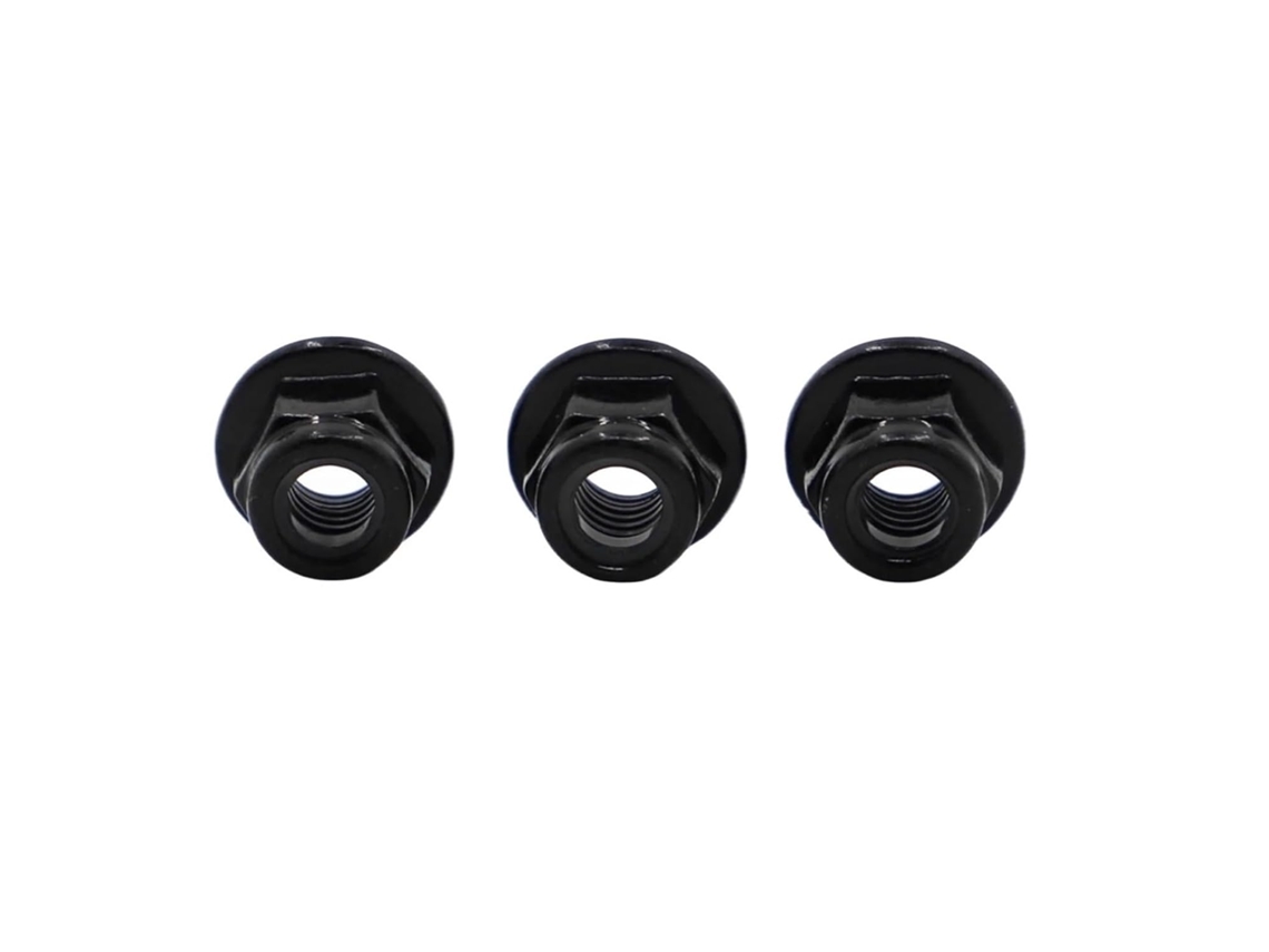 Porcas Autotravantes Com Inserto De Nylon E Flange Hexagonal Aço