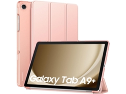 Lurelia Capa Protetora Para Galaxy Tab A9/a9 Plus De 11 Polegadas, Rosa