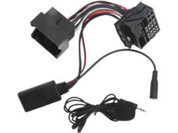 Adaptador Aux Para Modelos Cd30, Cd70 E Dvd90 Com Microfone, Fonte De Alimentação 12v, 150cm 59, 1 Polegadas, Compatível