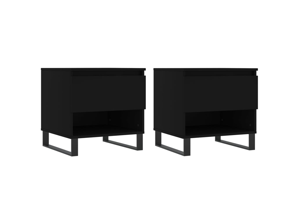 Coffee Table, Coffee Tables Vidaxl Preto Madeira Processada (n/a)