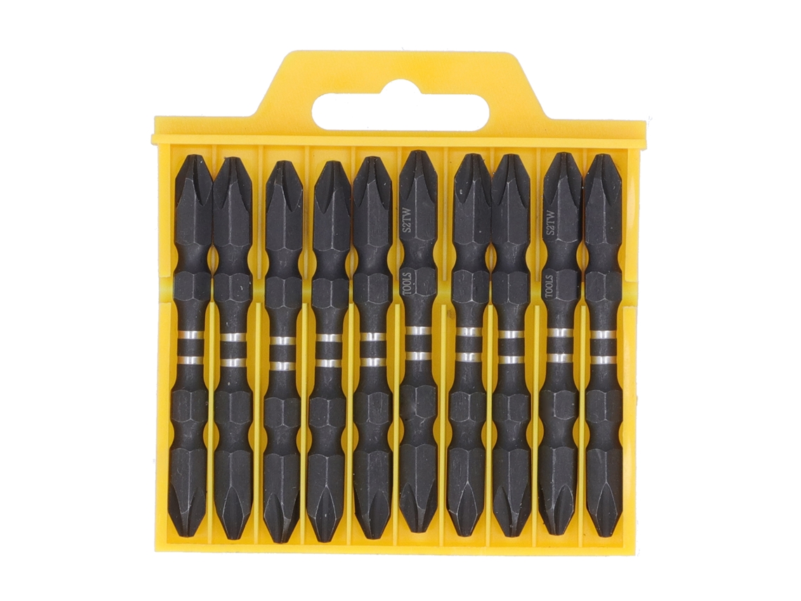 Kit De Brocas De Chave Hexagonal Industrial Com 10 Brocas De 65mm