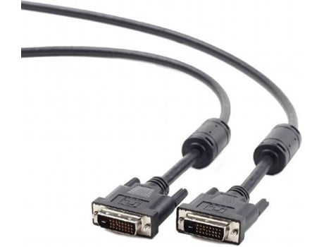 Cabo Vídeo Digital DVI-D  CC-DVI2-BK-6 Preto