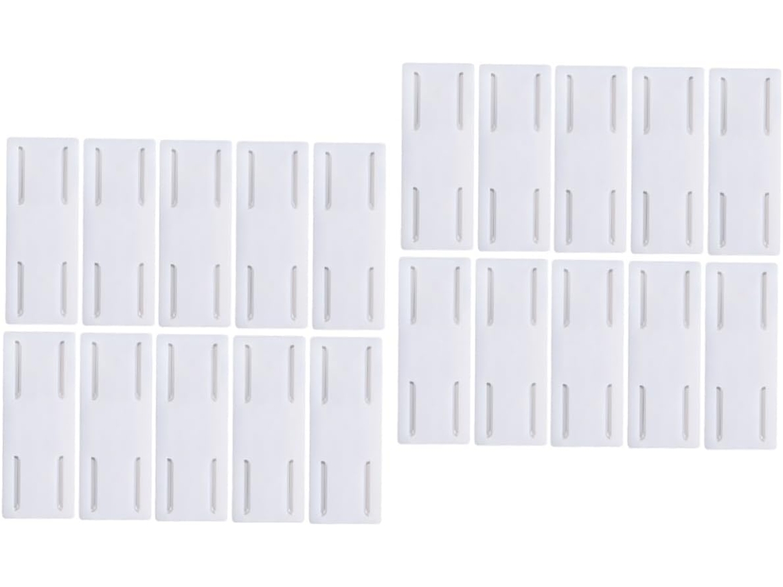 20 Unidades Crochet Combiné Rallonge -câbles Adhésifs Multiprise Bureau Support Câble Mural Support Ro