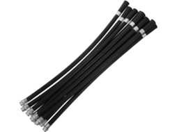 Conjunto De 10 Mangueiras Plásticas Flexíveis Para Extintor De Incêndio, Com Bico Compacto.
