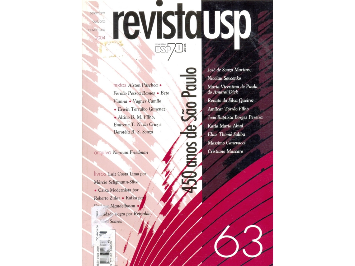 Livro Ciencia Tecnologia E Inovacao Revista Usp No 89 de Diversos Autores (Portugues do Brasil)