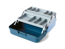 Lineaeffe Fishing Box 2 Trays Transparent Cover
