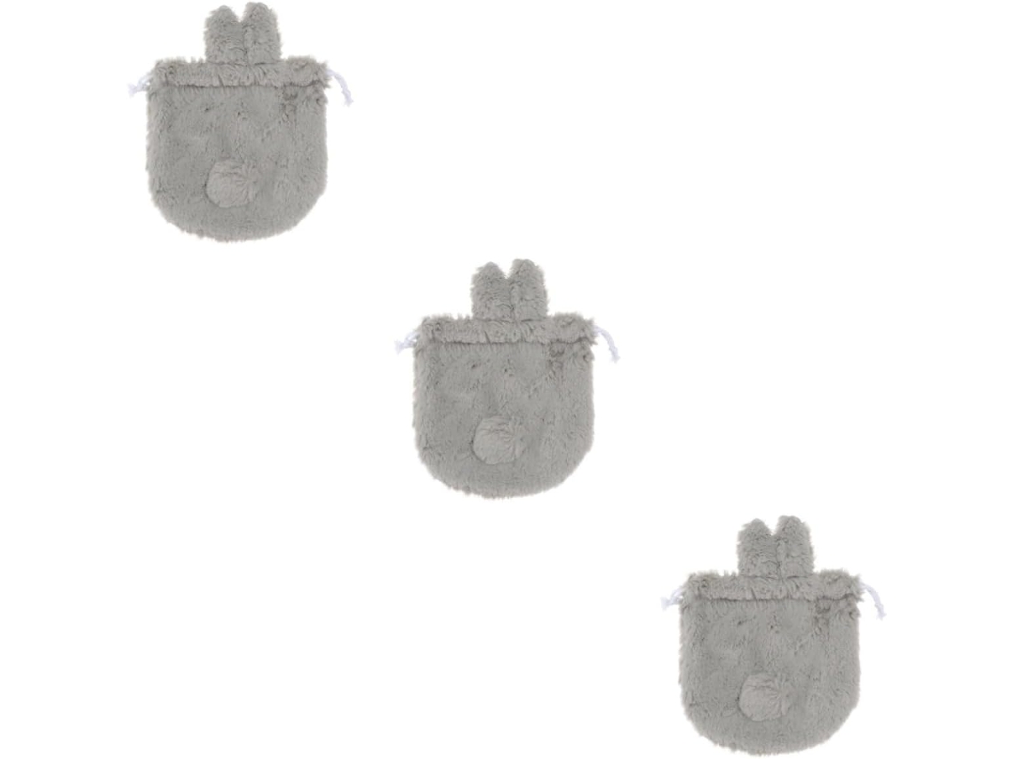 Conjunto De 3 Itens Cor Cinza Para Higiene