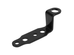 Suporte de Farol de Aço Inoxidável S/MARCA, 10 polegadas, suporte de espelho retrovisor para motocicleta, preto