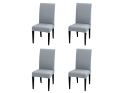 KOFIHETY Protetores Elegantes Para Cadeiras De Jantar, Capas Elásticas De Elastano Para Cadeiras Parson, Proteção Para Cadeiras De Cozinha Contra Manchas, Prot
