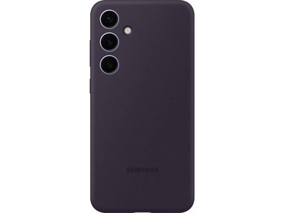 Capa de Silicone SAMSUNG Galaxy S24+ Violeta Escuro (Outlet Caixa Aberta)