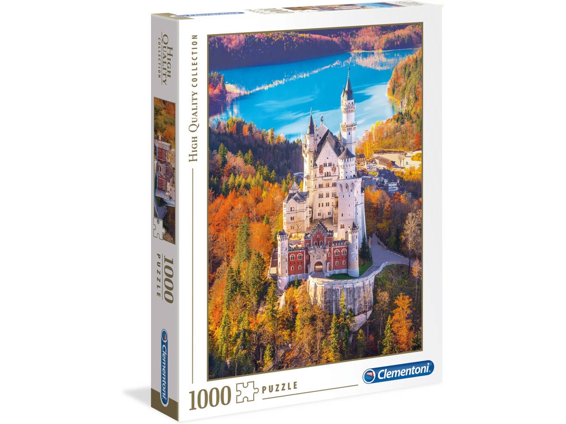 Puzzle CLEMENTONI Neuschwanstein (1000 Peças)