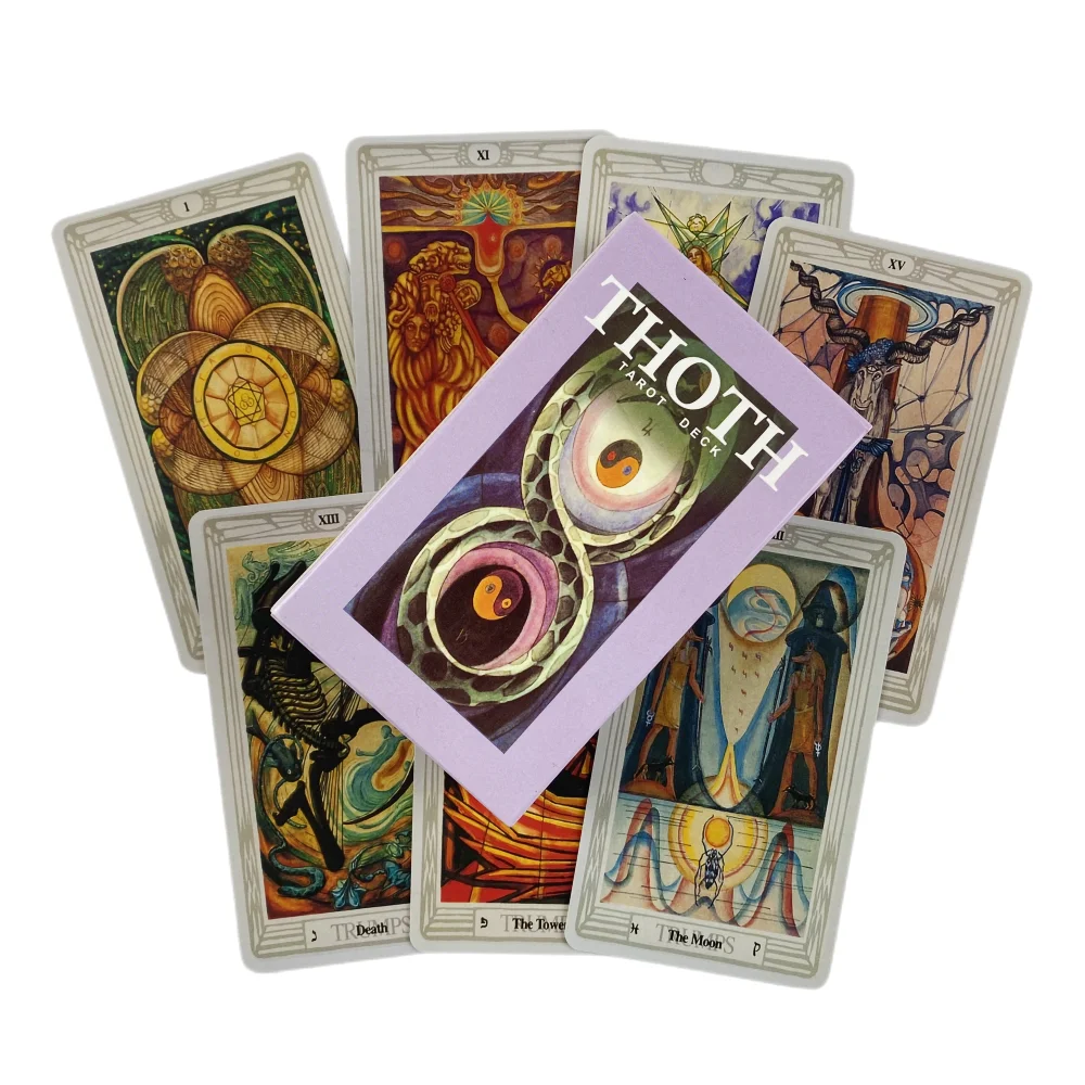 Tarô De Thoth, Oráculo Em Inglês, Jogo De Tabuleiro Para Festas
