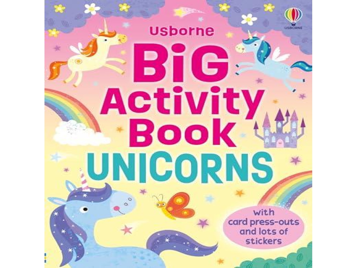Livro Big Activity Book Unicorns de Kirsteen Robson (Inglês)