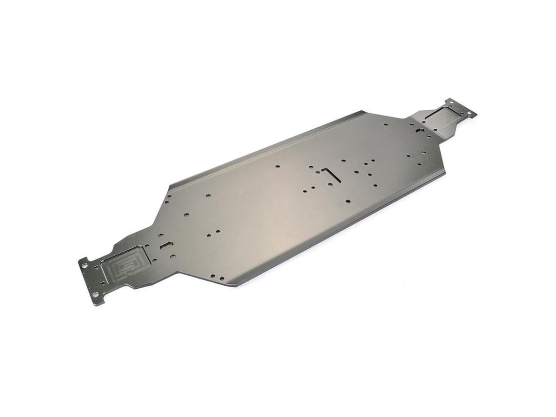 Zd Racing 8264 Chassis Inferior em Liga de Alumínio para Veículos Rc 9021 9021 v3 1/8 Peças de Substituição MDUG