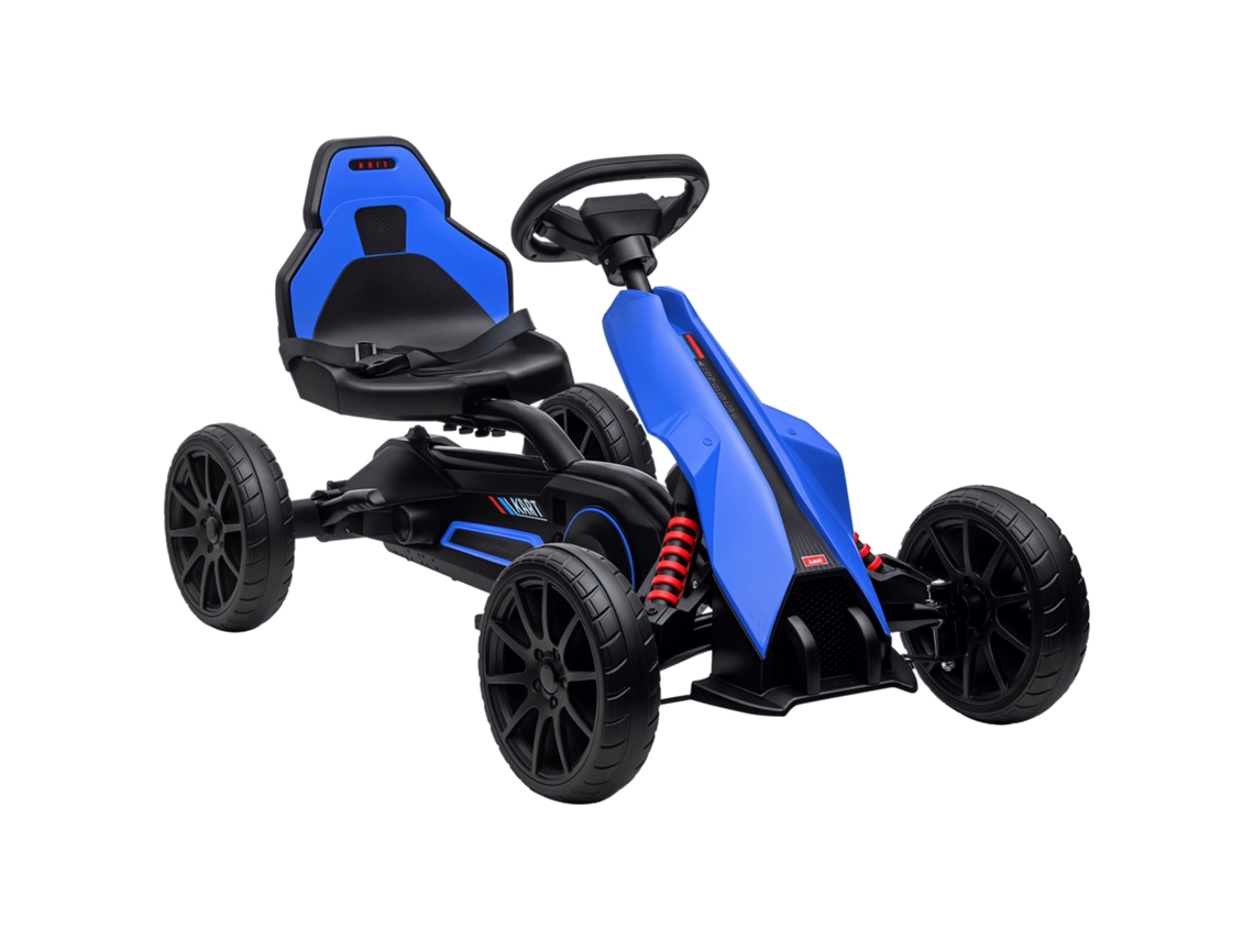 Kart De Pedal Com Marcha Ré E Frente, Para 3-8 Anos, Azul