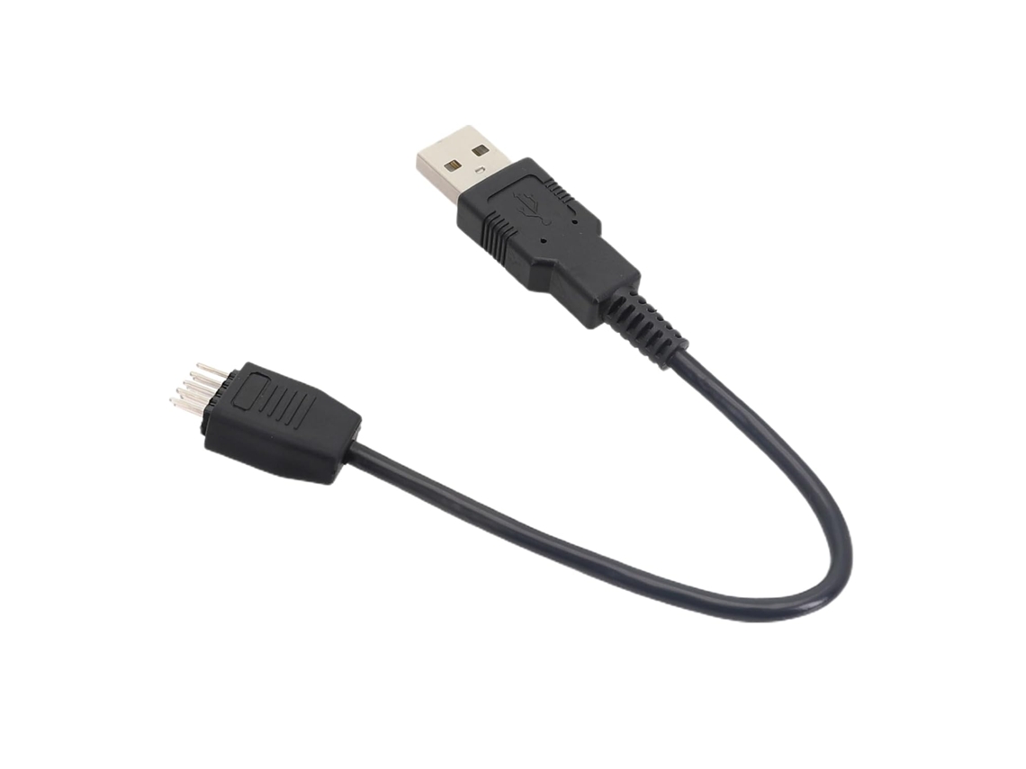 Cabo De Dados Usb Macho Para Placa-mãe, Usb De 9 Pinos, Cabo Extensor De 20 Cm.