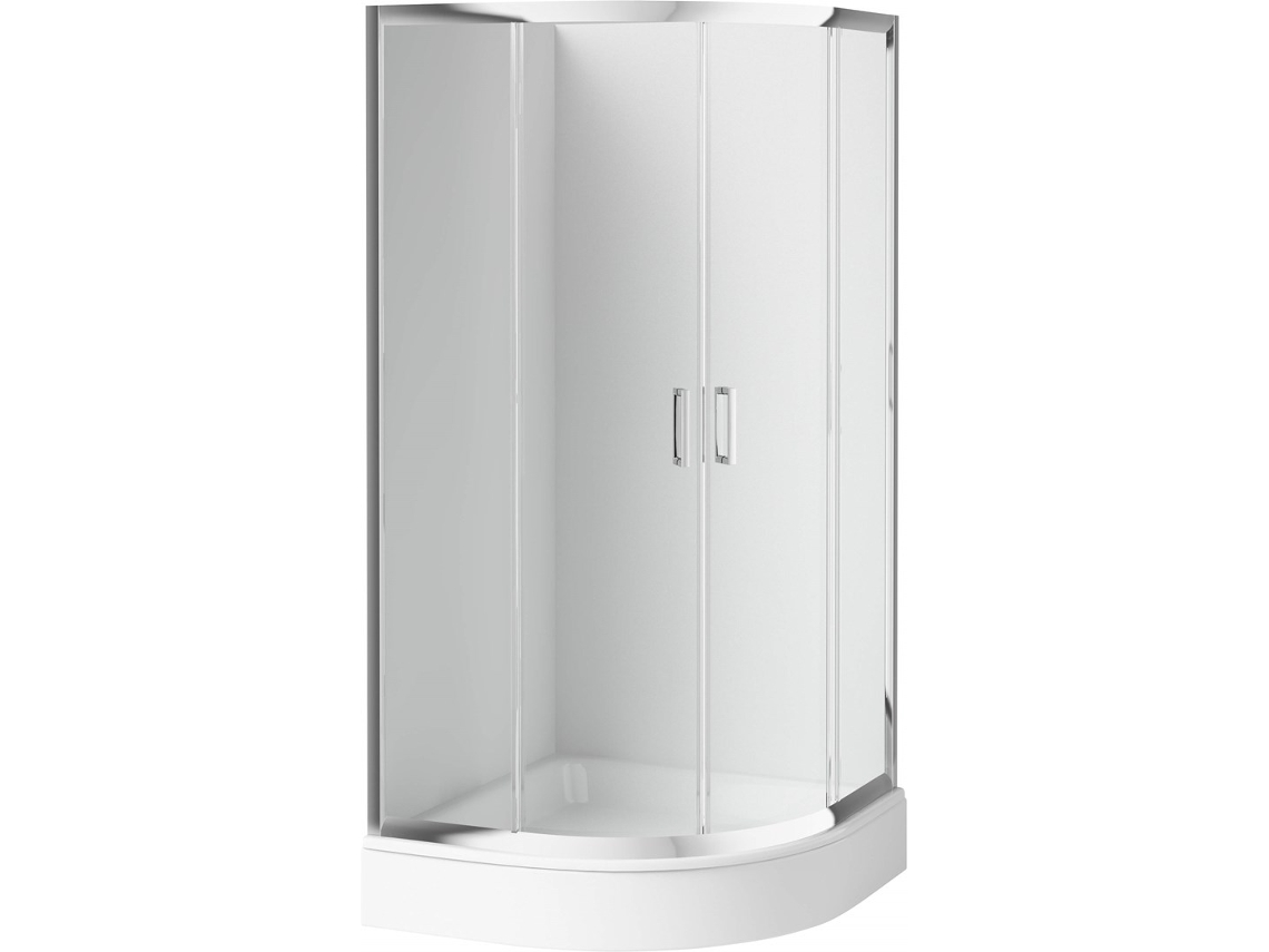 Box de Duche Semicircular 90x90 Cm Deante