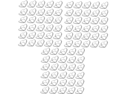 Conjunto de 90 prendedores de recados em formato de coração Cabilock, prendedores de página, prendedores para convidados, prendedores.