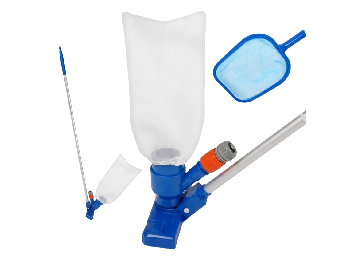 Kit De Limpeza De Piscina De 3 Peças Com Cabo E Acessórios.