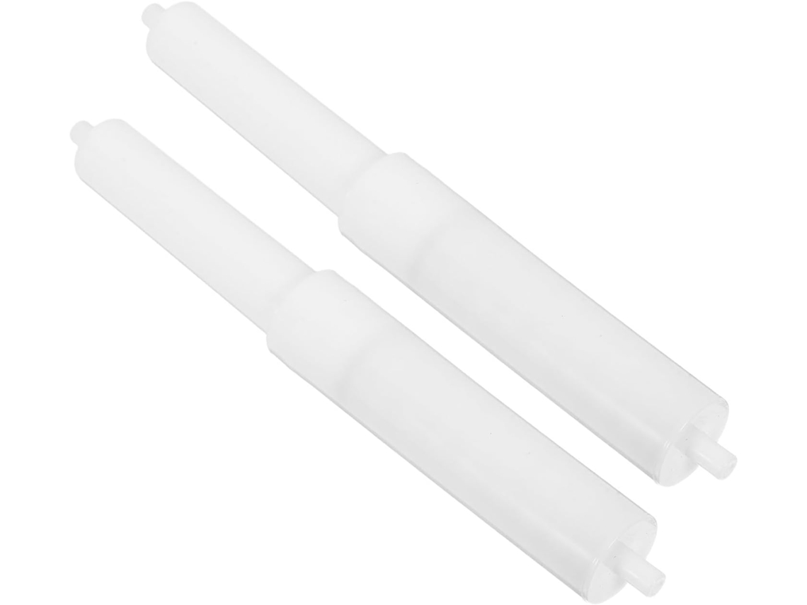 Bestyash 2 Peças Suporte De Papel Higiênico Com Eixo Reposição, Plástico, Fácil Instalação, Acessório Para Banheiro