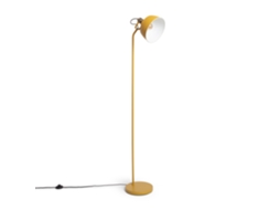 Candeeiro De Pé Metal Luise Amarelo Ledkia