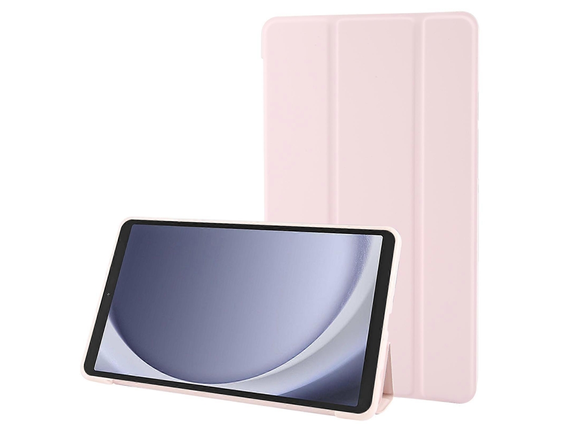 Capa de couro TPU dobrável horizontal tripla da Webake para tablet