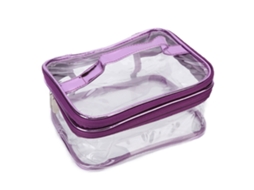 Estojo de Maquiagem Transparente PVC S/MARCA
