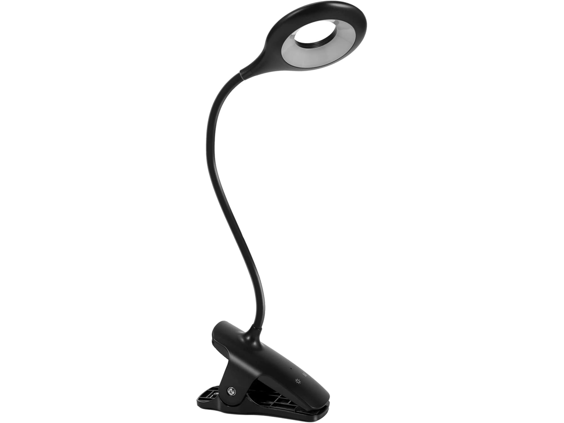 Luz De Leitura Para Cama, Com 36 Leds, Recarregável Via Usb, Com 5 Temperaturas De Cor E Controle Por Toque
