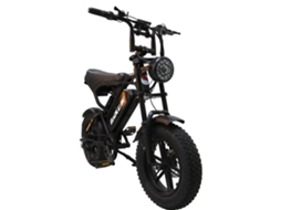 Bicicleta Elétrica BAOLUJIE F2 com Suspensão Total, Bateria Removível de 48v 13ah e Pneus de 16"x4.0".