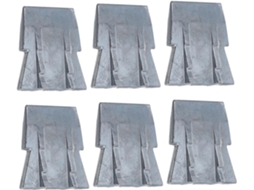 Cunhas De Metal Villcase (6 Unidades) Para Cabos Ferramentas,
