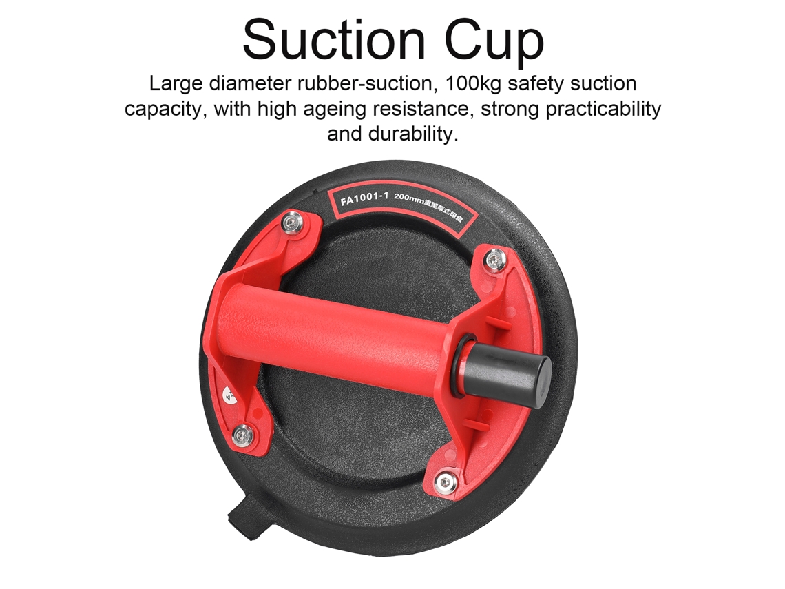 Laxiscreed Ventosa De Sucção De 200mm Com Capacidade De 100kg Para Fixação Segura
