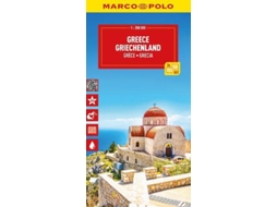 Livro Greece amp Islands Marco Polo Map de Marco Polo (Inglês)