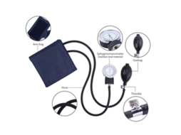 Monitor de pressão arterial, estetoscópio médico, medição precisa, esfigmomanômetro manual profissional Slowmoose