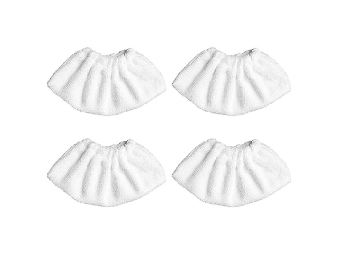 Conjunto De 4 Panos De Limpeza Para Janelas, Capas Para Spray De Limpeza De Vidros E Panos De Chão Para Lavadoras A Vapor Karcher Sc1 Sc2 Sc3 S_glo