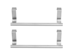 2pcs Cabide para Toalhas Aço Inoxidável Sem Furo S/MARCA
