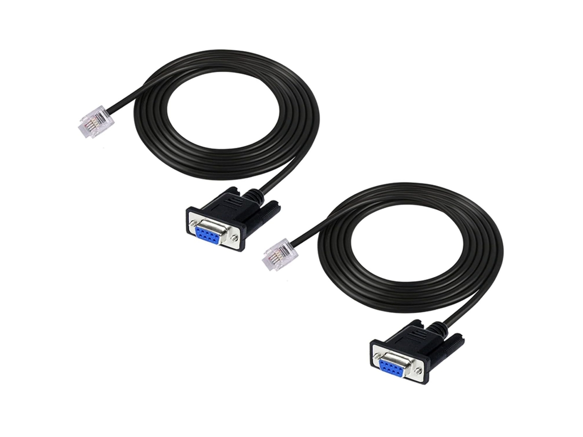 Cabo De Console Rs232 Fêmea Para Rj11 6p4c Pdu Gerenciamento Remoto