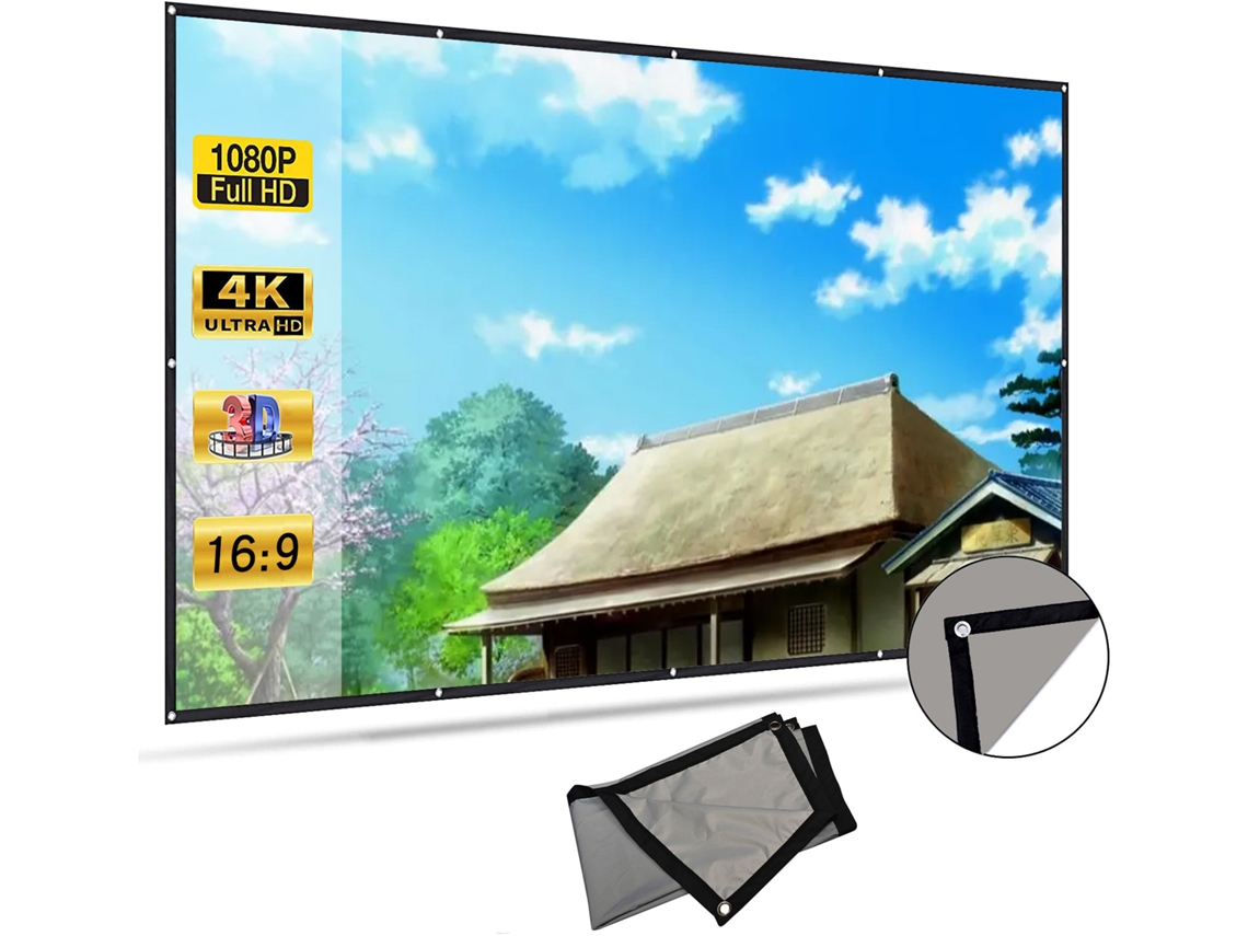 / Tela De Projeção Para Home Theater/