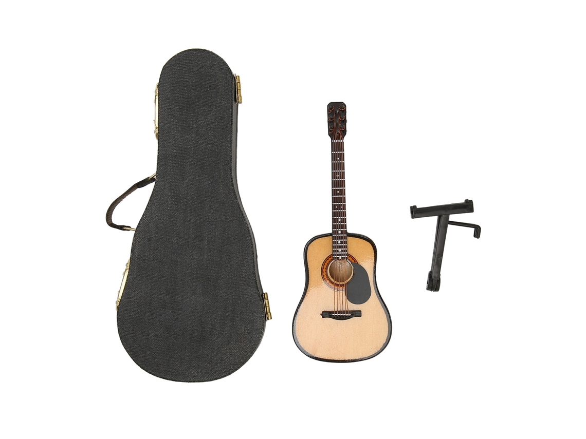 Réplica Miniatura De Violão Folk Para Decorar E Modelar