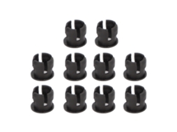 Laxiscreed Clips De Fixação Led De 5mm Com Fivela Plana Para Luzes Led