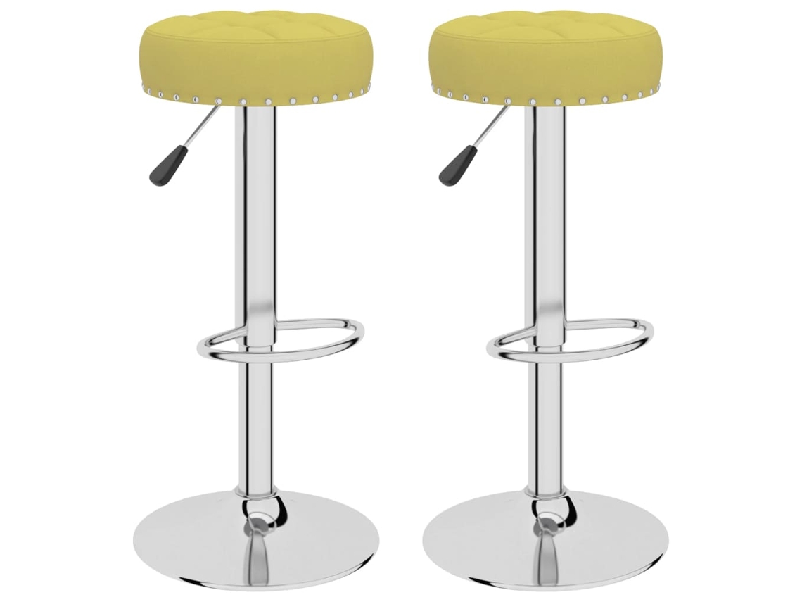 Bar Stool, Bar Stools Vidaxl Verde Tecido (n/a)
