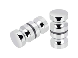 2026 2 Pares Manijas Deslizantes de Acero Inoxidable para Puertas de Ducha de Cristal
