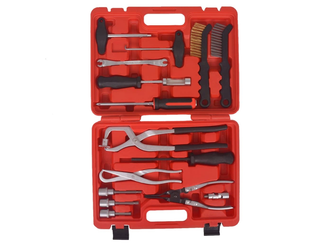 Kit de Ferramentas de Montagem e Manutenção de Travões 15 Pcs MAISON EXCLUSIVE