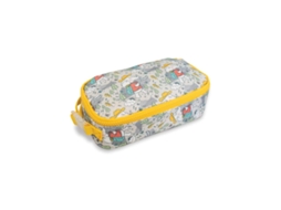 Lancheira FIRMO Be Adventurous (Cinzento e Amarelo - 21 x 11,5 x 7 cm)