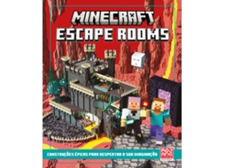 Livro Minecraft - Escape Rooms Construções Épicas Para Despertar A Sua Imaginação de Mojang Ab (Português do Brasil)