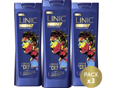 Champô Homem Anticaspa Legend Cr7 LINIC