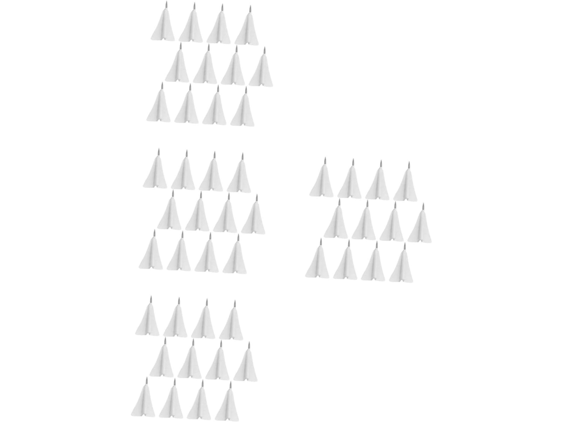 Tachinhas De Papel Em Formato Aviãozinho Da , Alfinetes Mapa Avião,