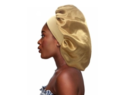 Fasst bufanda de Seda para Dormir, Gorro de Seda Grande com Banda Elástica Suave, Gorro para Cabelo CUIDADOS
